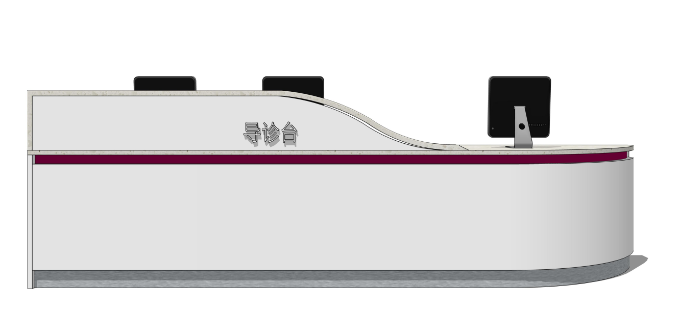 醫(yī)院家具，現(xiàn)場(chǎng)定制導(dǎo)醫(yī)臺(tái)分診臺(tái)，省人民醫(yī)院設(shè)計(jì)風(fēng)格小清新