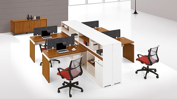 時尚簡約四人組合屏風辦公桌隔斷工作卡位 時尚簡約四人組合屏風辦公桌隔斷工作卡位