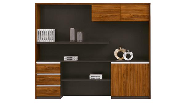 現代時尚辦公實木文件柜