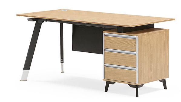 現代時尚簡約板式單人員工辦公桌椅